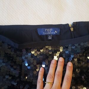 Talbots Paillettes Sequin Skirt